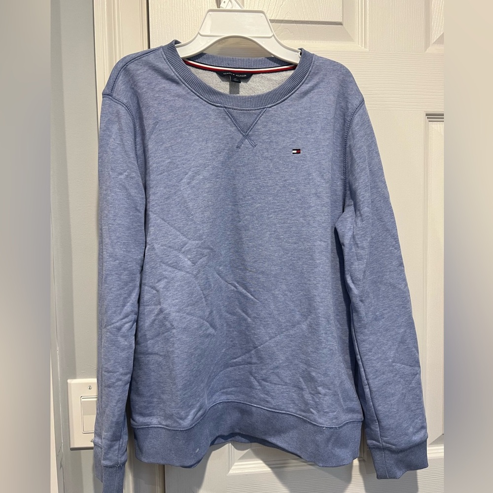 Tommy Hilfiger Light Blue Crewneck Sweater